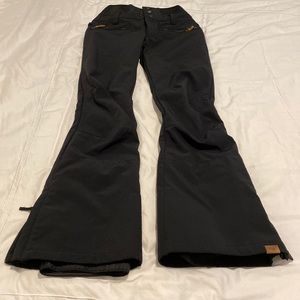 ⚜️ Roxy shell snowboarding skiing black pants size XS